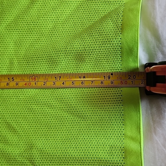 Women's Athleta Sweater Neon Green/Yellow Size L - Picture 7 of 7